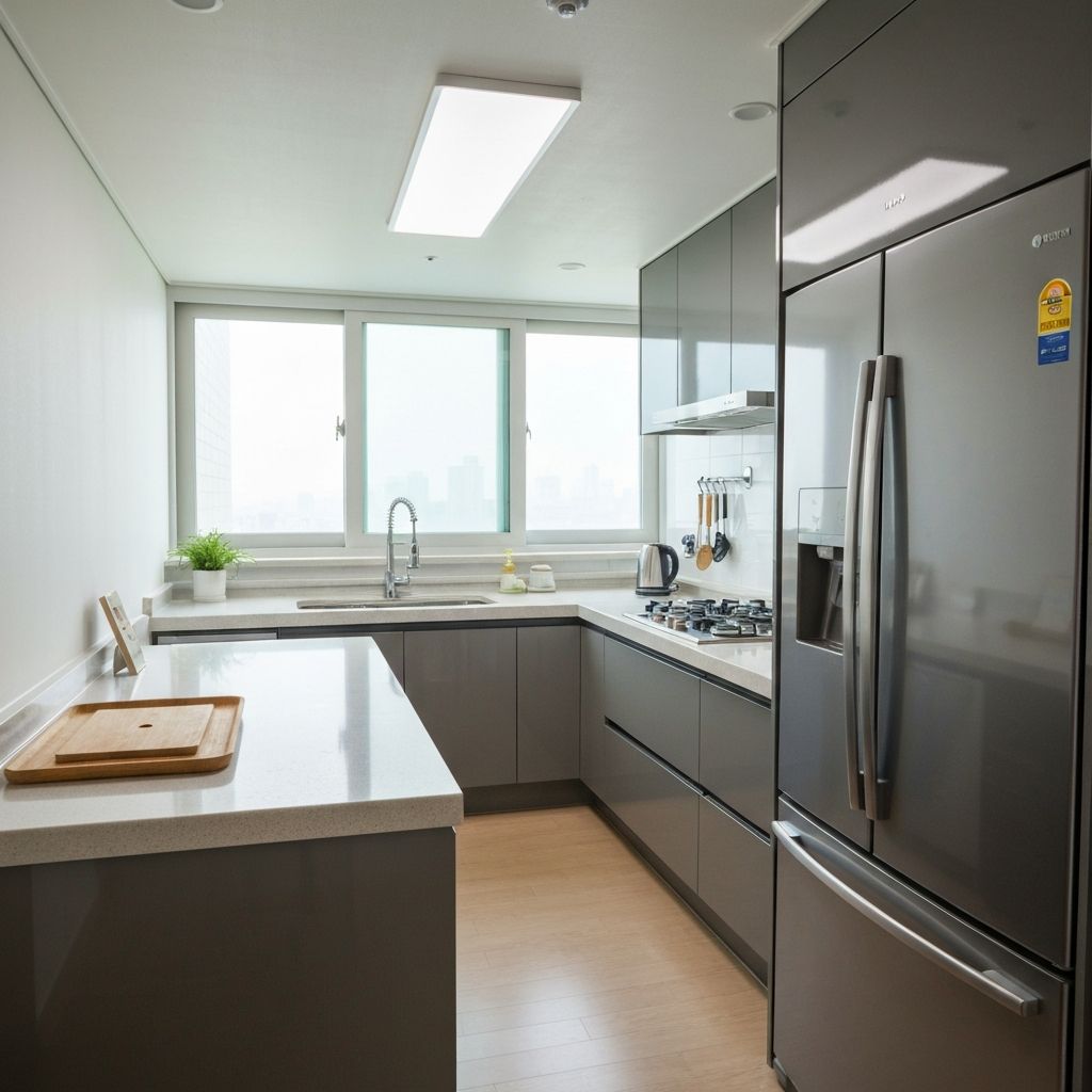 주방 청소 청소 후